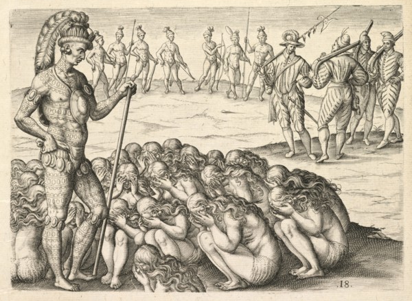 Admiranda narratio fida tamen, de commodis et incolarvm ritibvs Virginiae: nvper admodvm ab Anglis, Hariot, Thomas, 1560-1621