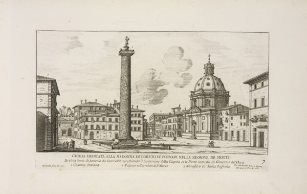 Chiesa dedicata alla Madonna di Loreto dè Fornari nella regione de Monti, Il nvovo teatro delle fabriche et edifici