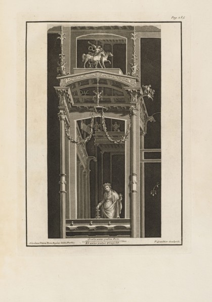 Page 285, vol. 4, Delle antichità di Ercolano, Gaultier, Pierre-Jacques, 18th cent., Vanni, Niccolo, 18th cent., Engraving, 1757