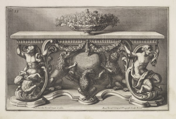 Disegni diversi inventati e delineati da Giovanni Giardini da Forlí, argentiere del Palazzo Apostolicou