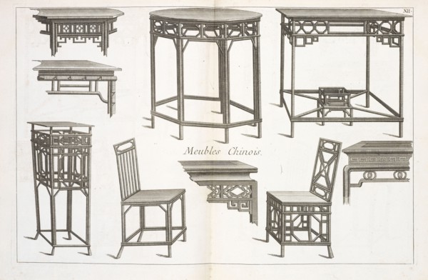 Traite des edifices, meubles, habits, machines et ustensils des chinois: graves sur les originaux dessines a la chine, Chambers
