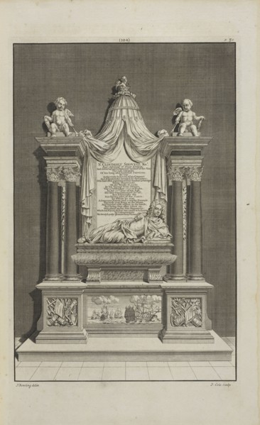 Monument to John Smith Esq. Westmonasterium, or, the history and antiquities of the abbey church of St. Peters Westminster