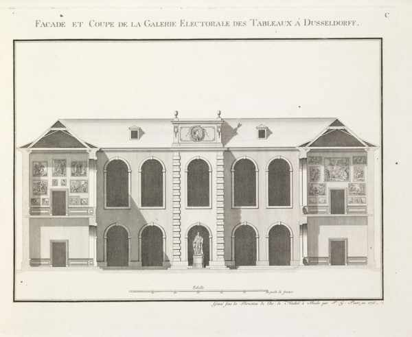 Estampes du Catalogue raisonné et figuré des tableaux de la Galerie électorale de Düsseldorff, La Galerie electorale