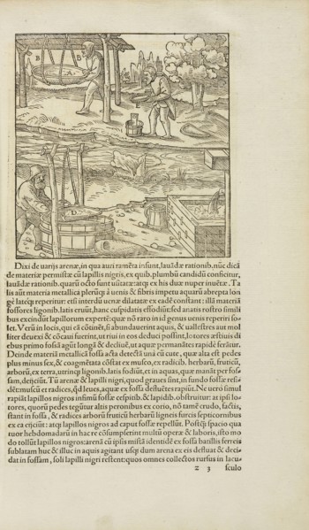 Page 269 Georgii Agricolae De re metallica: libri XII. Quibus officia, instrumenta, machinae, ac omnia deni, que, ad metallicam