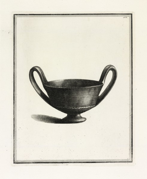 Plate 105 Antiquités étrusques, grecques, et romaines tirées du cabinet de M. Hamilton, Hancarville, Pierre d', 1719-1805