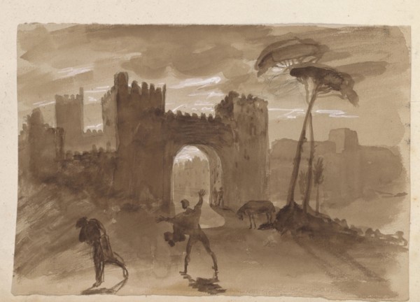 Sketches G. Hayter, Hayter, Sir George, 1792-1871, graphite, ink, watercolor, 1816