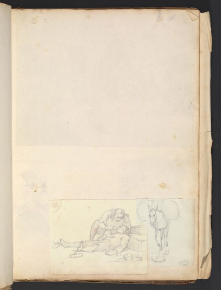 Sketches G. Hayter, Hayter, Sir George, 1792-1871, graphite, ink, watercolor, 1816