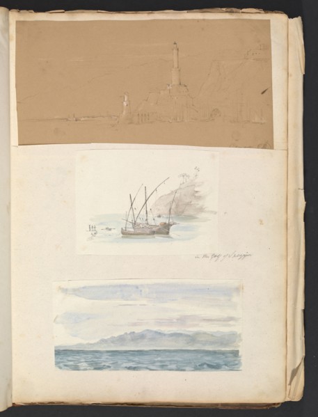 Sketches G. Hayter, Hayter, Sir George, 1792-1871, graphite, ink, watercolor, 1816