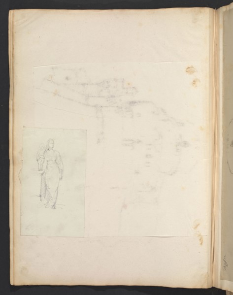 Sketches G. Hayter, Hayter, Sir George, 1792-1871, graphite, ink, watercolor, 1816