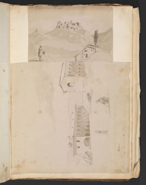 Sketches G. Hayter, Hayter, Sir George, 1792-1871, graphite, ink, watercolor, 1816