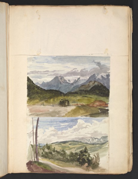 Sketches G. Hayter, Hayter, Sir George, 1792-1871, graphite, ink, watercolor, 1816