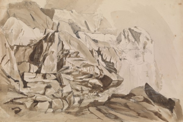 Sketches G. Hayter, Hayter, Sir George, 1792-1871, graphite, ink, watercolor, 1816