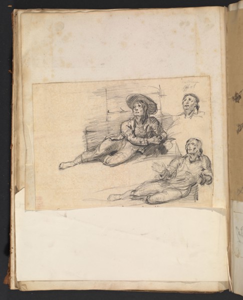 Sketches G. Hayter, Hayter, Sir George, 1792-1871, graphite, ink, watercolor, 1816