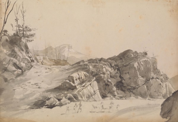 Sketches G. Hayter, Hayter, Sir George, 1792-1871, graphite, ink, watercolor, 1816