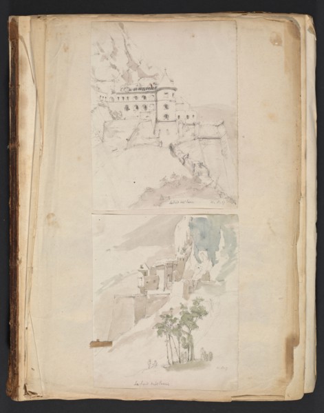 Sketches G. Hayter, Hayter, Sir George, 1792-1871, graphite, ink, watercolor, 1816