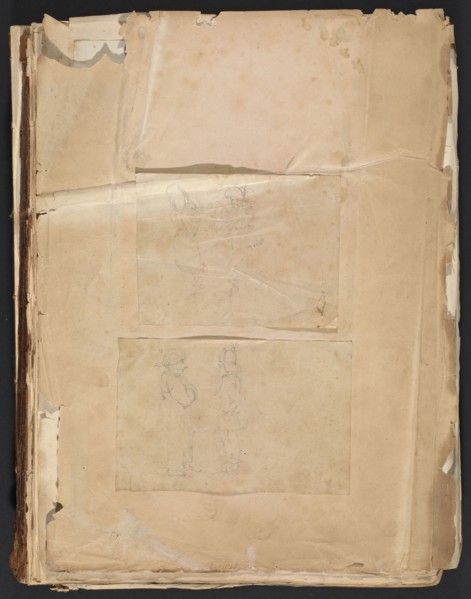Sketches G. Hayter, Hayter, Sir George, 1792-1871, graphite, ink, watercolor, 1816