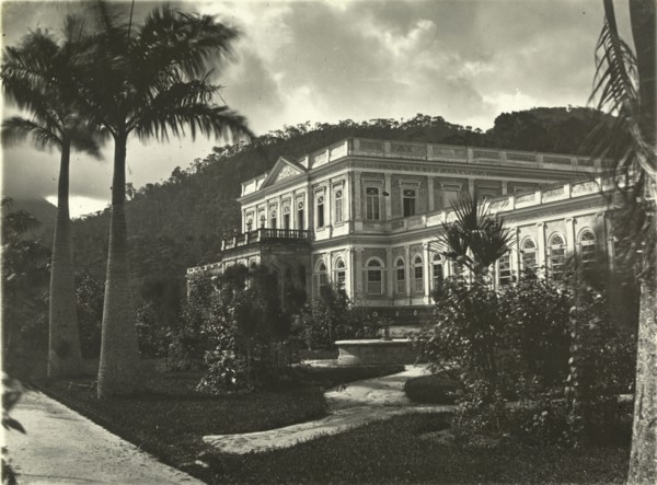 Imperial Palace, collection of photograph of nineteenth-century Brazil, Ferrez, Marc, 1843-1923, 1885