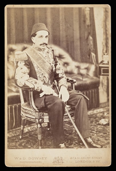 Sultan Abdul Hamid II at Balmoral Palace, photographs of the Ottoman Empire