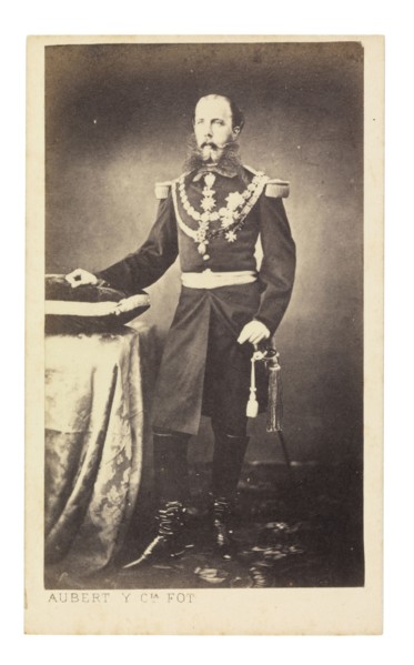 Photographs documenting Emperor Maximilian of Mexico, Aubert y Cia, ca.1862 - ca.1867