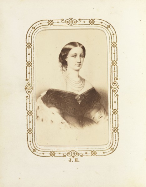 Album of Mexican and French cartes-de-visite, between 1861-1880