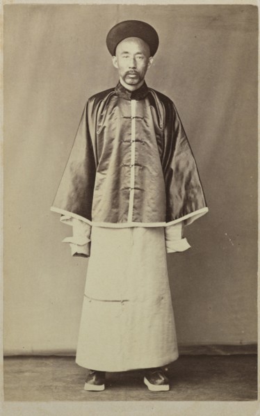 Mandarin; recto, collection of photographs of China and Southeast Asia, Afong, ca. 1860