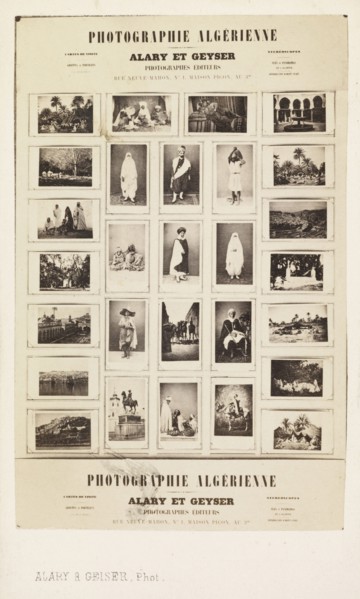Orientalist photography, Alary and Geiser, 19th century