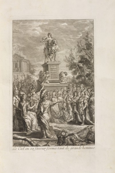 Le Ciel en sa faveur forma tant de grands hommes, Les hommes illustres qui ont paru en France pendant ce siecle : avec leurs