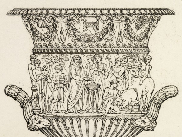 A grand vase from Piranesi, Moses, Henry, 1782?-1870, Engraving, 1814