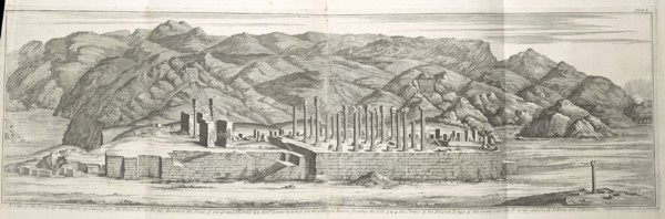 A View of the Ruins of Persepolis as Taken from the Plain, Persepolis illustrata, S. Harding, unknown, 1739