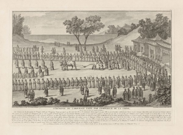 Cérémonie du labourage faite par L'Empereur de la Chine, Conquêtes de l'empereur de la Chine, China, Helman, Isidore-Stanislas