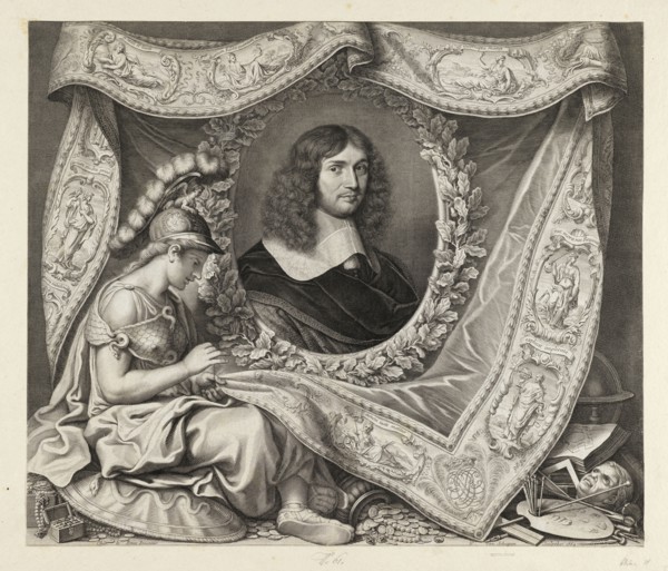 Allegorical portrait of Jean-Baptiste Colbert, Champaigne, Philippe de, 1602-1674, Le Brun, Charles, 1616-1690, Schuppen, Pieter