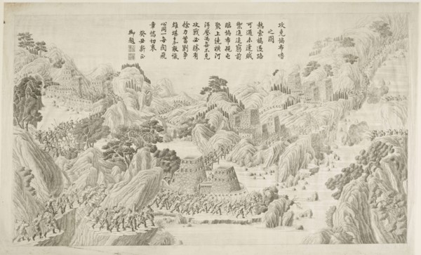 Qianlong campaigns against the Gurkha, Qianlong, ca. 1793-1799