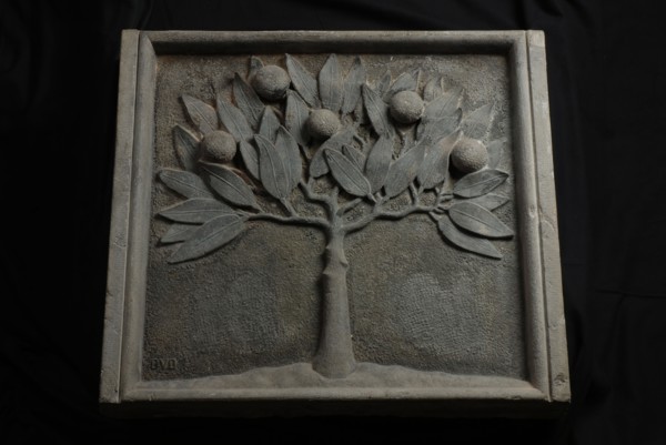 Hard stone facing brick from the Oranjeboom brewery, facing brick sculpture sculpture material building stone stone