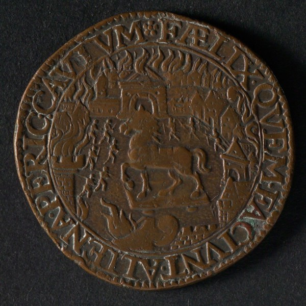 Medal on the loyalty of the Spaniards in connection with attempts at peace negotiations by the German Emperor, jeton utility