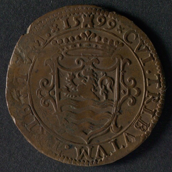 Bill on the futile siege of Bommel by Mendoza, jeton utility medal penny exchange buyer, Amelekites (Mendoza) and Israelites