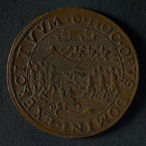 Medal at the battle of Nieuwpoort, jeton utility medal medal exchange buyer, battle between the two armies in the dunes