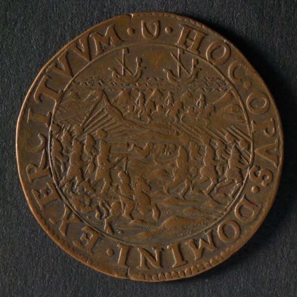 Medal at the battle of Nieuwpoort, jeton utility medal medal exchange buyer, battle between the two armies in the dunes