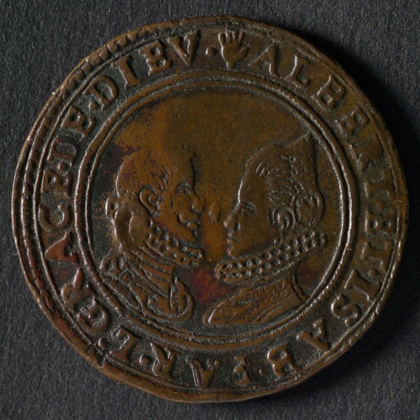 medal Albertus and Isabella, jeton utility medal medal exchange buyer, busts Albertus and Isabella employed legend: ALBERT. ET