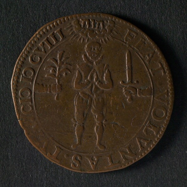 Medal on the Beded Day at the start of negotiations on the file, jeton utility medal medal exchange buyer, Dutchman