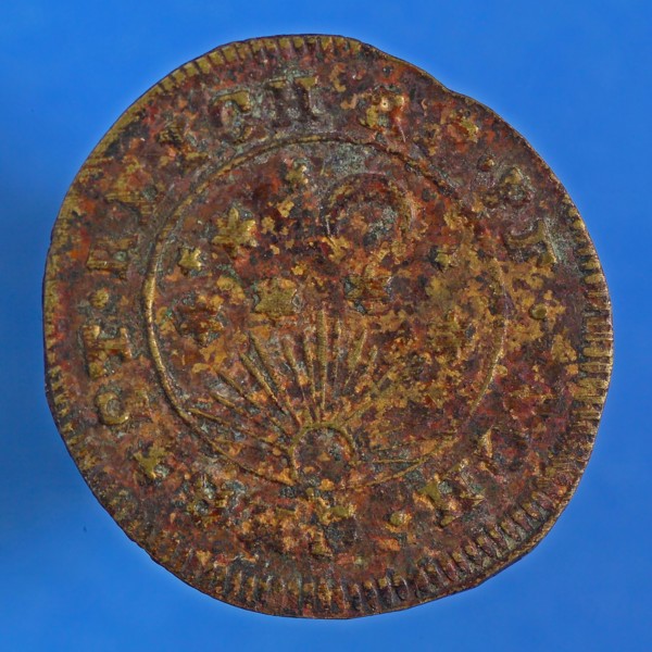 Johann Christian Reich, Medal from Johan Christian Reich, jeton usage fee coin exchange medium find? copper, sailing vessel