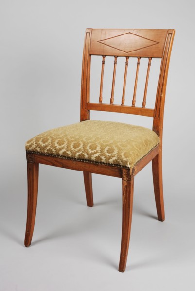 Elmwood directoire chair, chair furniture furniture interior design wood elmwood velvet, In topline reclining rhombus