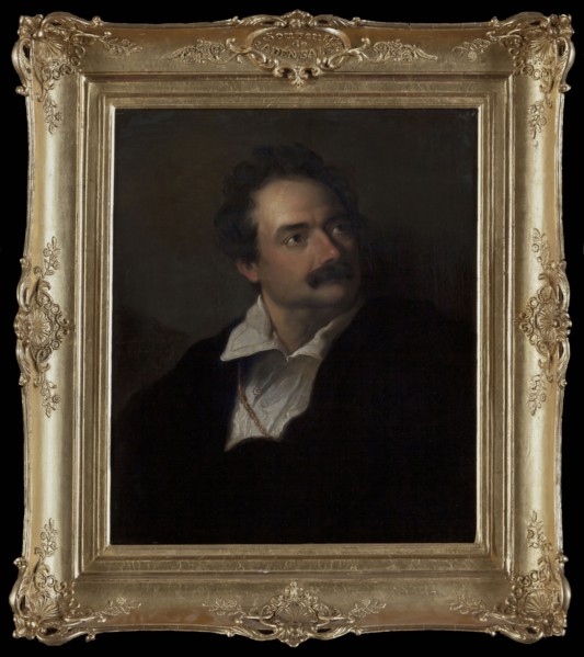 Raden Saleh Bustaman (1811-1880), Portrait of Pierre Henri Martin (1793-1882), dompter and director of the Rotterdam Zoo