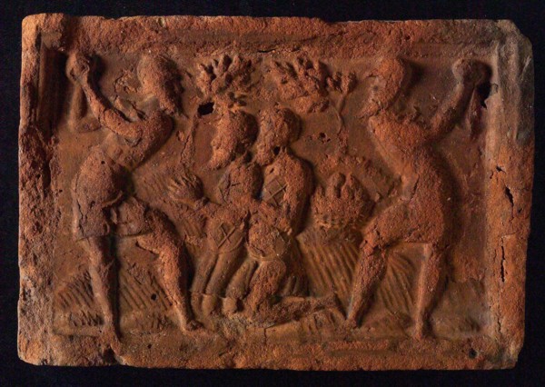 Hearthstone, from Antwerp Belgium, with narrow frame, the history of Susanna, fireplace stone part ceramics brick, fired Hearth
