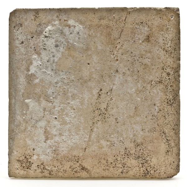 Tile, unglazed, semi-finished, wall tile tile visualization soil find semi-finished ceramic pottery, in form made baked Tile
