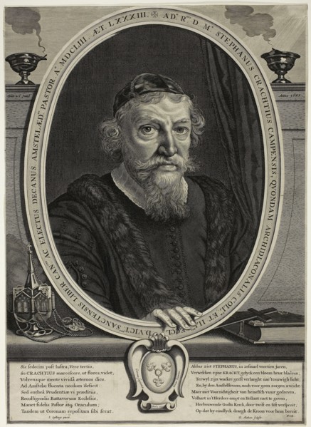 Stephanus Crachtius, n.d., Theodor Matham (Dutch, 1606-1676), after Johann Spilberg, le jeune