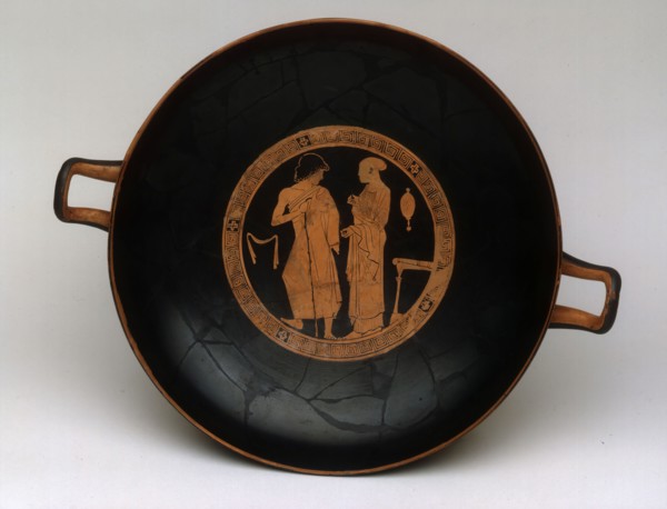 Kylix (Drinking Cup), about 460 BC, Attributed to the Penthesilea Painter, Greek, Athens, Ancient