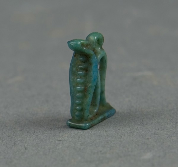 Amulet of a Serpent, Third Intermediate Period, Dynasty 21–25 (1070–525 BC), Egyptian, Egypt,