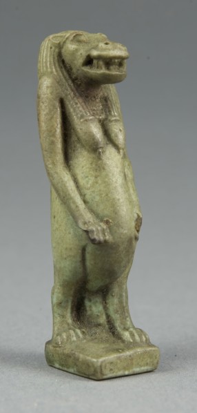 Amulet of the Goddess Tawaret (Toeris), Third Intermediate Period, Dynasty 21–25 (1070–656 BC),
