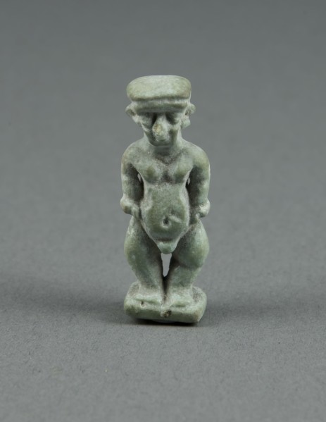Amulet of Pataikos, Third Intermediate Period, Dynasty 21–25 (1070–656 BC), Egyptian, Egypt,