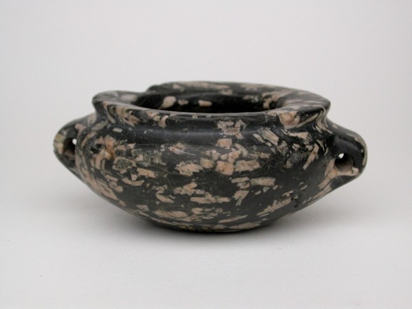 Vessel, Predynastic Period, Late Naqada II (about 3300–3200 BC), Egyptian, Egypt, Andesite